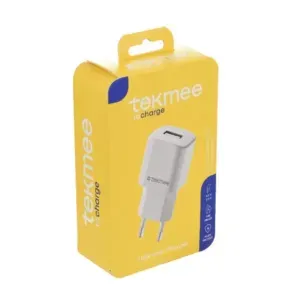Adaptateur Secteur Mural 1 Port USB 2A - Tekmee