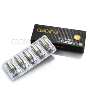 BVC Résistance / 5pcs - ASPIRE : . - 1.8 oHms