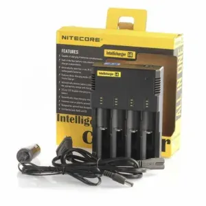 Chargeur Accu Nitecore I4 (quadruple accu)