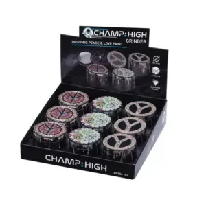 Grinder Peace & Love - Champ High (boite de 9)