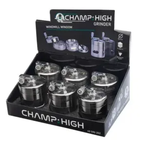 Grinder Windmill avec fenêtre - Champ High (boite de 6)