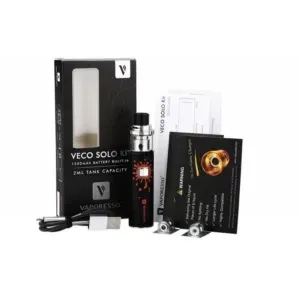 KIT VECO SOLO 1500mAh - VAPORESSO (Q 1102) : . - NOIR